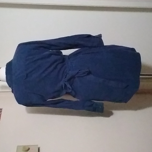 NWT Navy Corduroy Dress XS - Picture 6 of 10